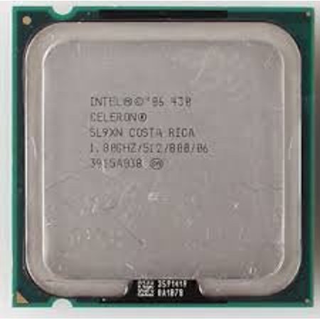 Intel Celeron 430 Single Processor CPU 1.80GHz SL9XN Socket LGA775 - (Best Processor For Lga775 Socket)