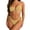 Yellow, variant on LEKWK Bikini Sets for Women Halter Ring Linked Tie Side Triangle Bathing Suit Thong Cheeky String Cutout Swimsuit Summer Beach Vacation Pool Party Resort Wear