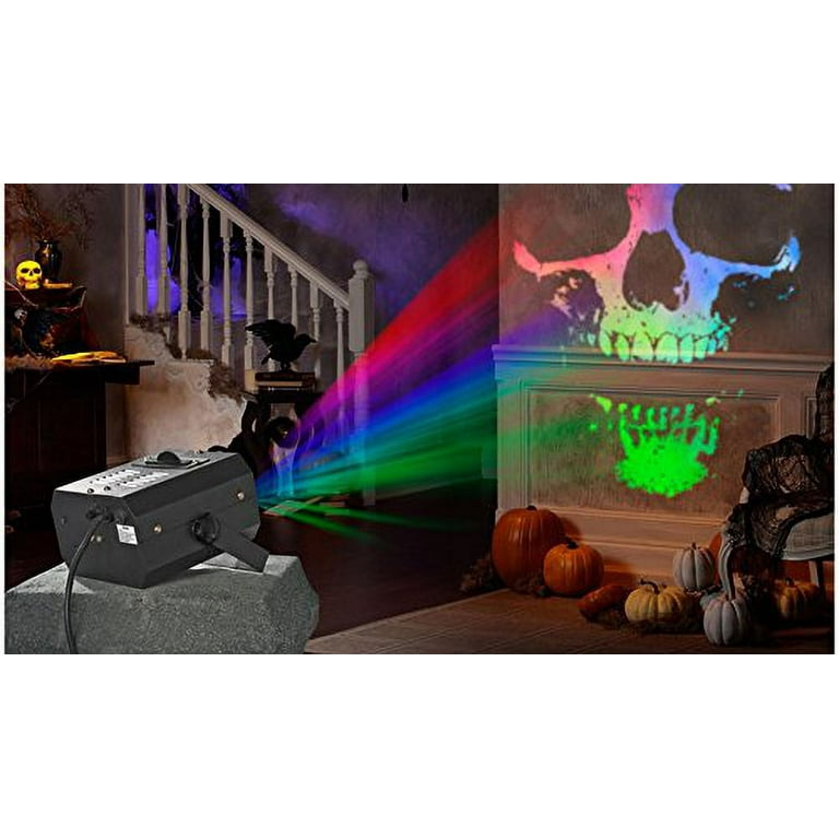Gemmy Fire and Ice Halloween Indoor Specter Projector with Sounds
