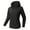 Black, variant on Patlollav Womens Hooded Coats Long Sleeve Loose Outdoor Windproof Waterproof Sports Jackets