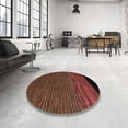 thumbnail image 4 of Ahgly Company Machine Washable Indoor Rectangle Abstract Red Area Rugs, 5' x 7', 4 of 7