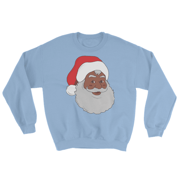 Black Santa Unisex Sweatshirt