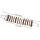 thumbnail image 4 of Escalera de madera para juguetes de pájaros, escalera de cuerda de madera con puente colgante de cuerda, adecuada para juguetes de entrenamiento de mascotas periquitos, 4 of 5