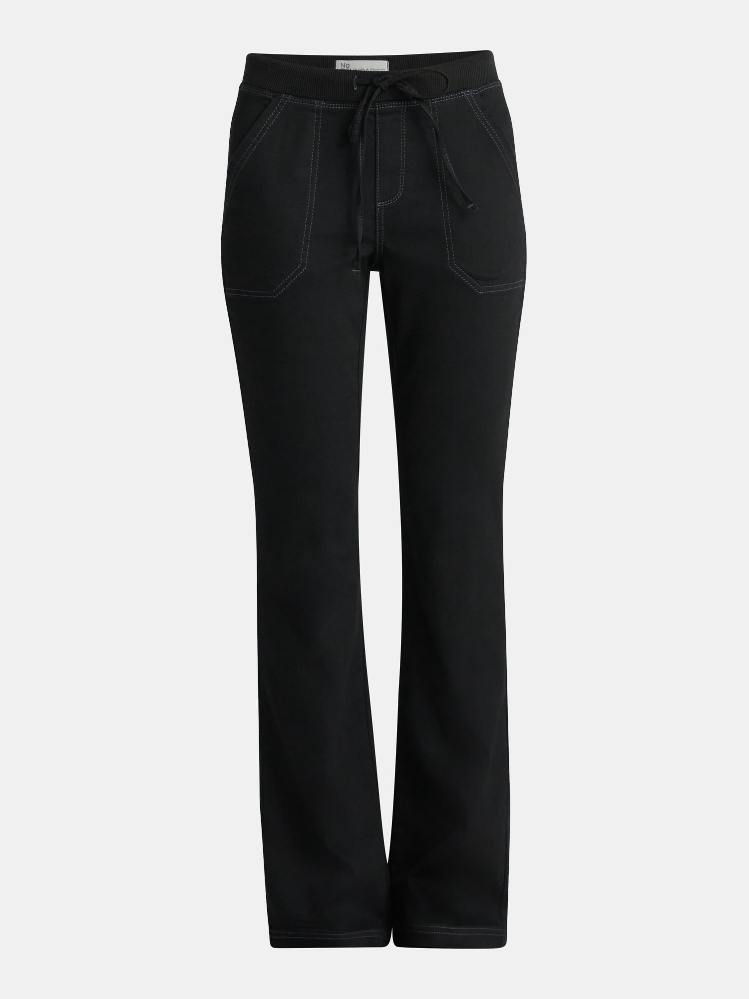 No Boundaries Rib Waist Boot Cut, Women's