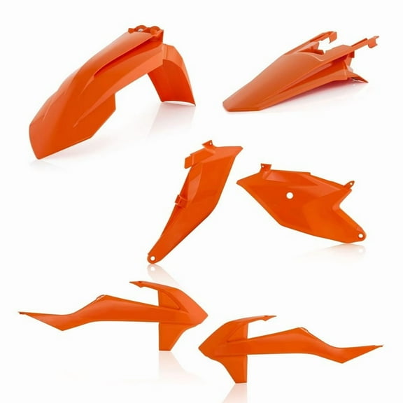 Acerbis 2686015226; Plastic Kit Orange
