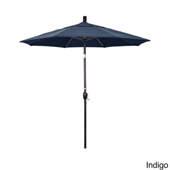 California Umbrella 7.5' Patio Umbrella in Air Blue