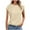 Beige, variant on Fanxing Womens Cap Sleeve T-Shirts Summer Boat Neck Short Sleeve Tops Casual Tees Navy,L