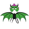 thumbnail image 3 of Disfraz de diablo Sunnimix para niños ala de diablo Verde 0 A 5 años, 3 of 8