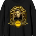thumbnail image 2 of Sun Records Elvis Presley Adult Black Crew Neck Sweatshirt-XL, 2 of 3