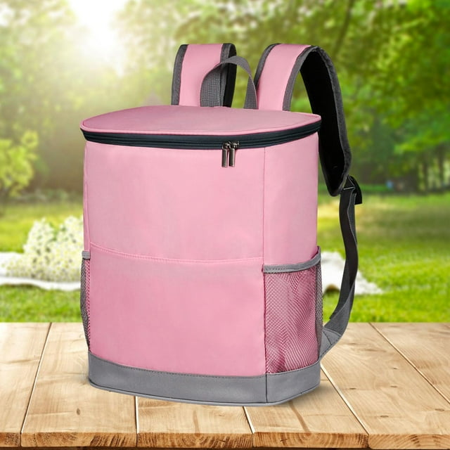 Mochila térmica impermeable Perfecl para hombres y mujeres camping senderismo Rosa