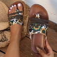 thumbnail image 5 of Sandals Shoes for Women Summer Pool Slides Women's Lightweight House Shoes, 5 of 9