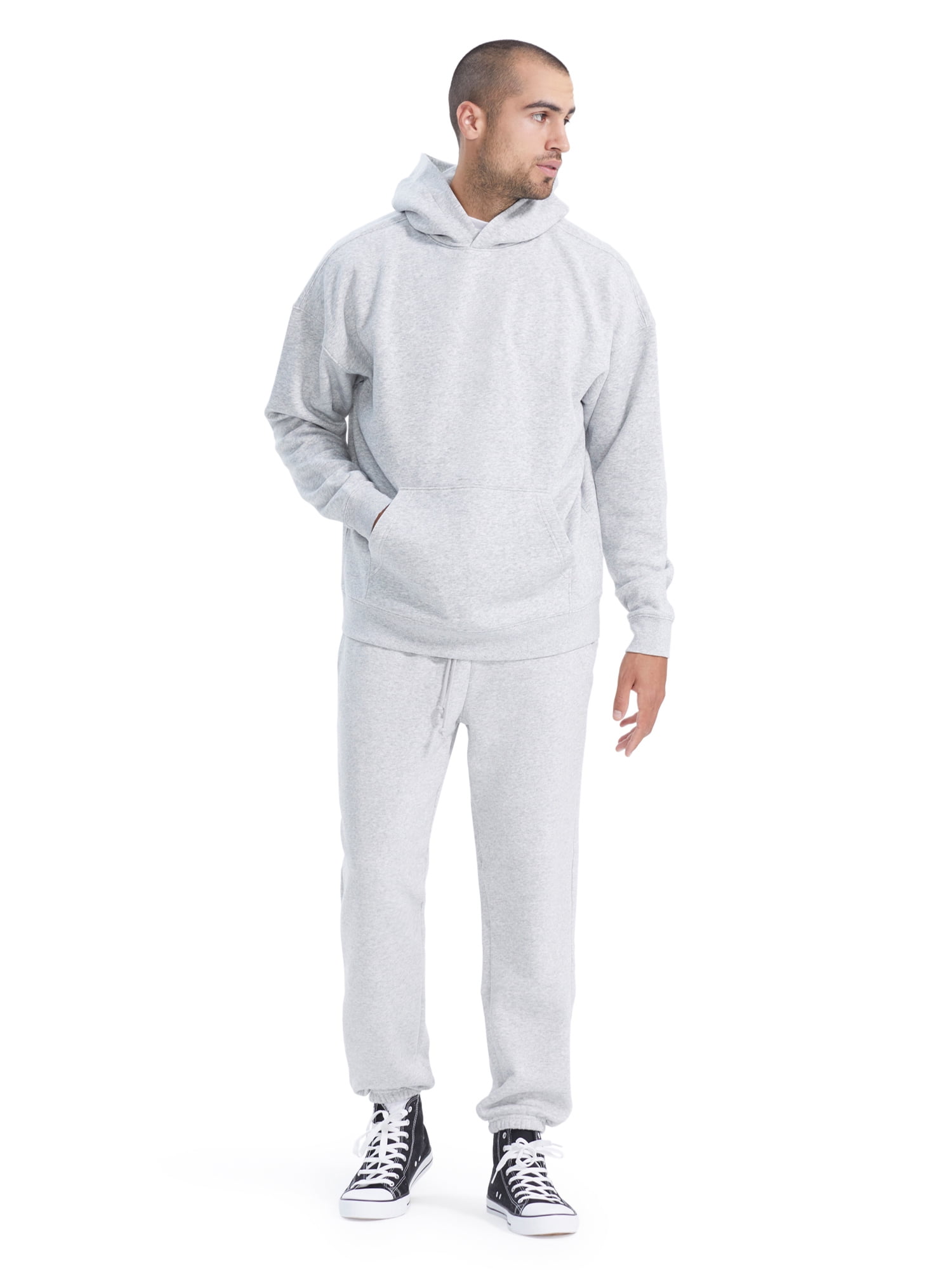 No Boundaries All Gender Oversize Hoodie Sweatshirt, Men's Sizes XS - 3XL