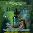 thumbnail image 2 of Bucklebury Zeolite Liquid Suspension w/Chlorella - Detox, Immune System and Digestive Tract Health Support for Kids and Adults (60 Servings), 2 of 10