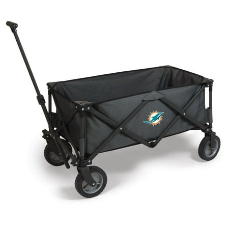 Picnic Time NFL Adventure Wagon - Dark Gray/Black