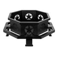 thumbnail image 4 of Lava Star 42 Inch Octagon Wood Burning Fire Pit, Metal Firepit Black, 4 of 5