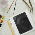 thumbnail image 4 of GOOHOCHY Graphite Tracing Paper For Drawing 1Set Black Paper For Professionals And, 4 of 8