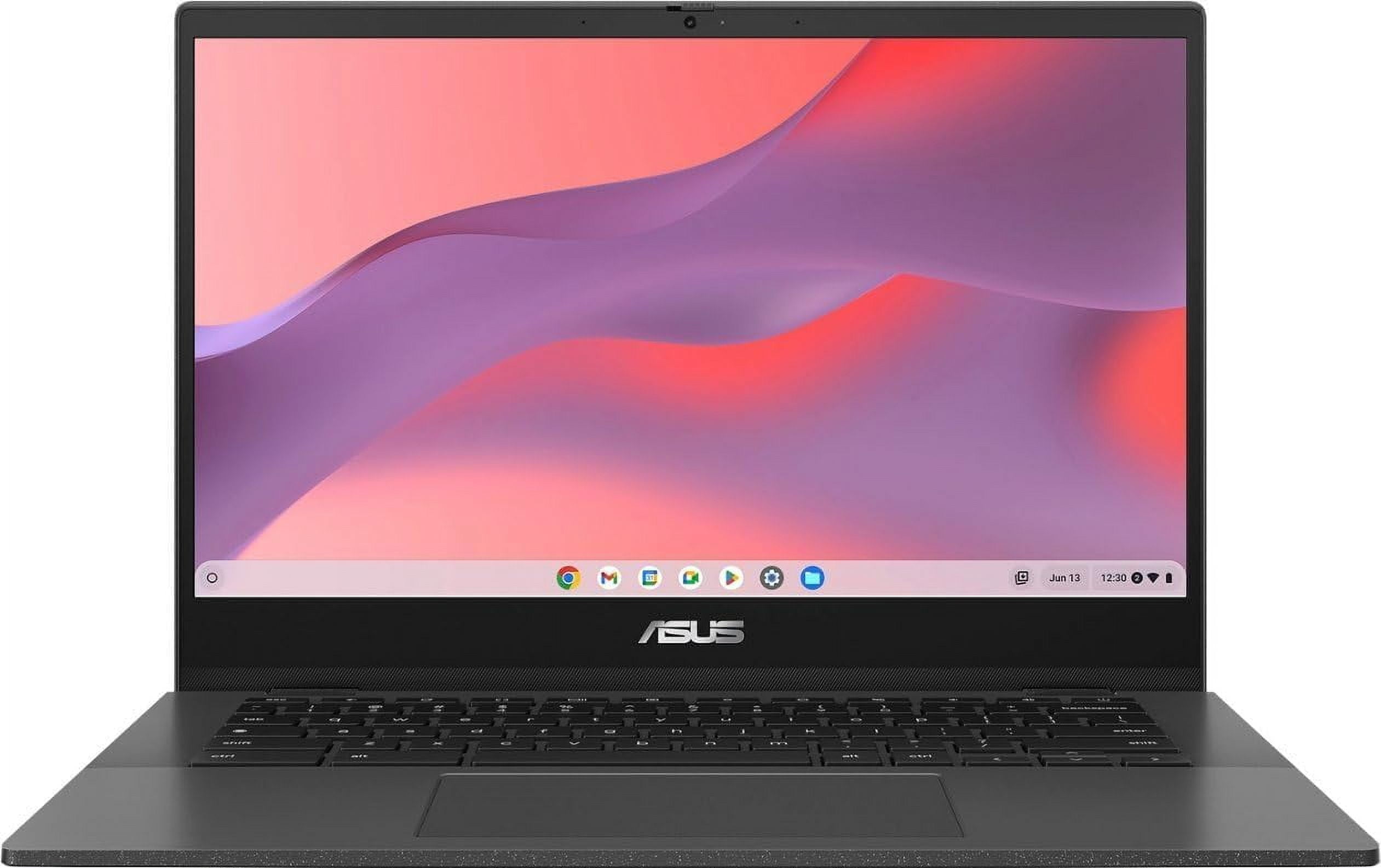 ASUS CM14 Chromebook 14" FHD LED-backlit Display Laptop, MediaTek Kompanio 520, 4GB DDR4 Memory, 64GB eMMC, Long Battery Life, Gravity Gray, Chrome OS with Mazepoly Accessories