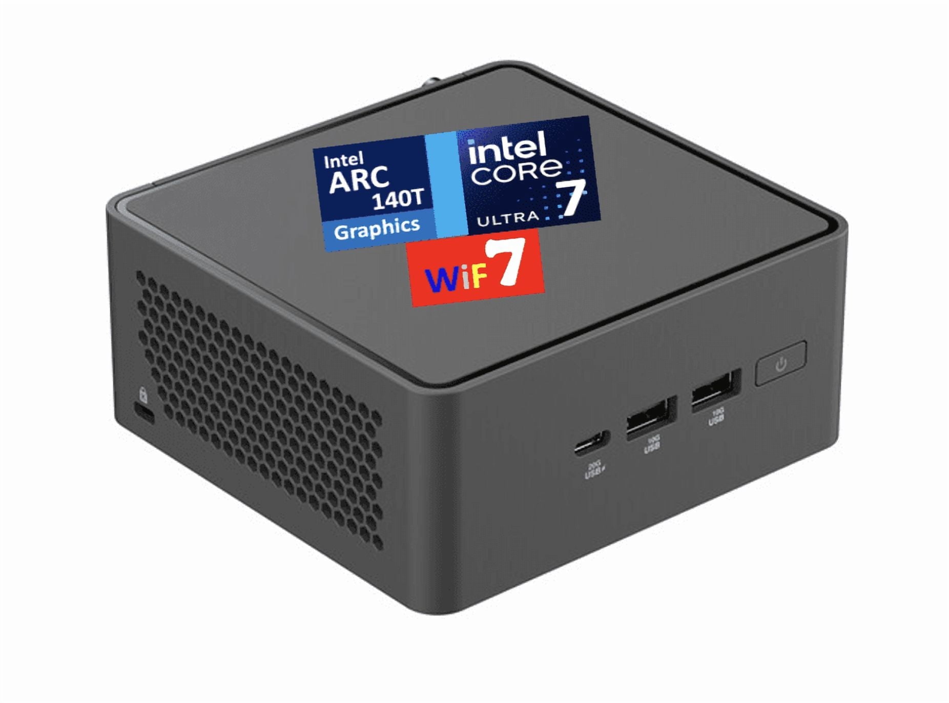 2025 Intel NUC 13 Pro Kit Mini Desktop 14-Core Intel Core i7-1370P