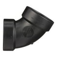thumbnail image 5 of Charlotte Pipe 2 in. Hub X 2 in. D Hub ABS 60 Degree Elbow, 5 of 5