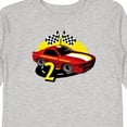 thumbnail image 4 of Inktastic Race Car 2nd Birthday Boys Long Sleeve Toddler T-Shirt, 4 of 5