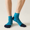 thumbnail image 5 of Mens Toe Socks Cotton Running Sports Socks, Mens Five Finger Socks, Soft and Breathable, 5 of 6
