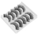 thumbnail image 3 of 5 pares de pestañas postizas rizadas gruesas profesionales maquillaje de fecha pestañas postizas portátiles Set011, 3 of 8