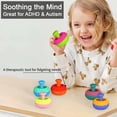 thumbnail image 2 of Sensory Stress Relief Toy, Portable Thumb Decompression Tool, Hand Exercise Fidget Toy, Office Travel Focus Helper, Multi Pack Anti Anxiety Calm Toy, Daily Relaxation Sensory Tool, 2 of 6