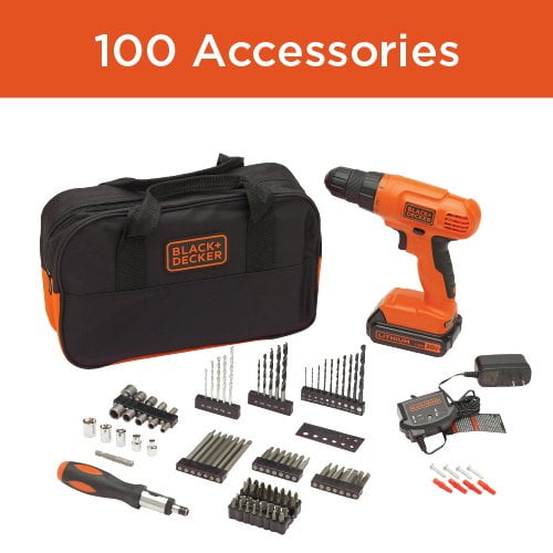 Black and decker cordless sale screwdriver drill bits