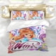 thumbnail image 5 of Club Winx Conjunto de sábanas temático, trío de piezas, cómodo y amigable con la piel, diseño único, regalo de decoración para el hogar para familiares, amigos y fans, 90 cm * 190 cm, 5 of 6