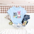 thumbnail image 2 of Ichuanyi Women Happy Easter T Shirt Cute Easter Bunny Graphic Tee Easter Day Casual Tops Round Neck Short Sleeve T-Shirt, 2 of 6