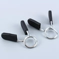 thumbnail image 2 of Cergrey 2 Pcs Standard 25mm Barbell Dumbbell Lock Clamp Spring Collar Clip Yoga Training, 2 of 8