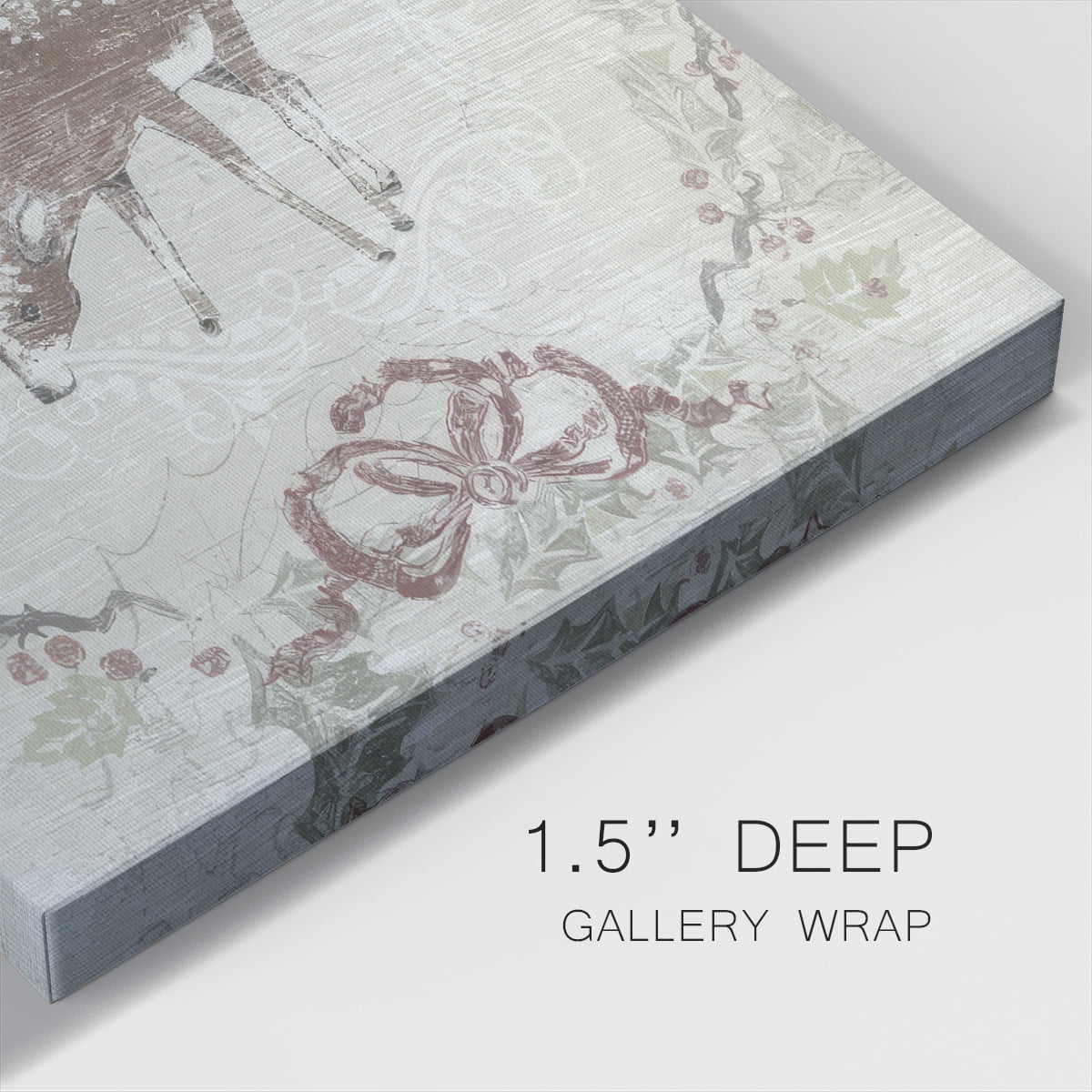 Cabin Christmas VI- Gallery Wrapped Canvas