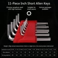 thumbnail image 5 of SIEYIO Portable Allen for Key Set Tool 11 Packs Portable Hex for Key Set Hexagonal T-type T40 Hex Wrench Allen Wrench Set 1.5, 5 of 7