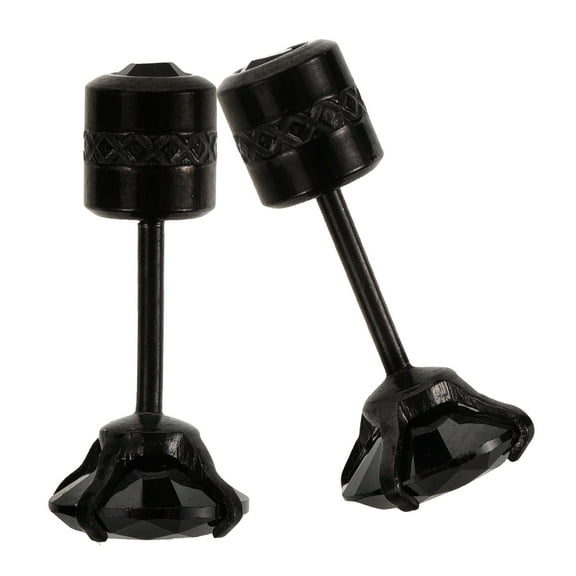 FRCOLOR 1 Pair Earrings Titanium Steel Earrings Cool Earrings for Women Men