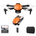 thumbnail image 2 of RC Quadcopter Dual Camera RC Aircraft Despegue con un botón (1 batería naranja) JShteea libre de BPA, 2 of 9