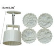 thumbnail image 3 of Flower Pattern Moon Cake Mold MidAutumn Festival Mooncake Makers Cookie Stamps Hand Pressure Mooncake Baking Tool, 3 of 9