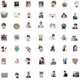 thumbnail image 4 of 100Pcs Stickers for Stray Kids, Repeating Waterproof Stickers for Kids Adults, Korean Pop Vinyl Laptop Stickers, 4 of 4