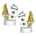thumbnail image 2 of Balery Gnome Sweet Honey Pattern Acrylic Night Light Gift with 3 Color ModesTouch-Sensitive LED Lamp Perfect Gift for Mother's Day, Birthday, or Christmas, 2 of 9