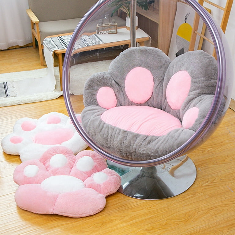 One opening Seat Cushion Cat Paw Shape Lazy Sofa Warm Home Office