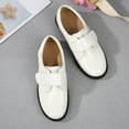 thumbnail image 4 of Akiihool Dress Shoes Boys Boys Girls Dress Shoes Kids School Uniform Formal Casual Oxfords for Toddler Little Kid (White,10-10.5 Years), 4 of 6