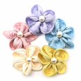 thumbnail image 1 of 5 Piezas De Pinzas Para El Cabello Para Niñas, Pinzas Para El Cabello De Cocodrilo Con Flores De Seda, Pasadores Para El Cabello, Horquillas De Moda, Accesorios Para El Cabello, Pi, 1 of 5