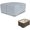 Gray, variant on Seal Skin Covers Waterproof Patio Hot Tub Cover with Air Vents (Beige, 76"L x 76"W x 20"H)