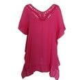thumbnail image 7 of Posijego Swimsuit Coverup for Women Swim Cover Ups Dress V Neck Bathing Suit Coverups Shirt Loose Beach Dress, 7 of 7