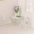 thumbnail image 3 of Miangastore Maison de Poupée Table Chaise Mobilier Miniature 1Ensemble 2.5x0.98 Po, 3 of 9