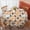 Football Leaf Beige, variant on Football Leaf Beige Pattern Round Tablecloth 70"x70", Wrinkle Resistant Wipeable Table Cover for Kitchen Dining Room Picnic Patio and Party
