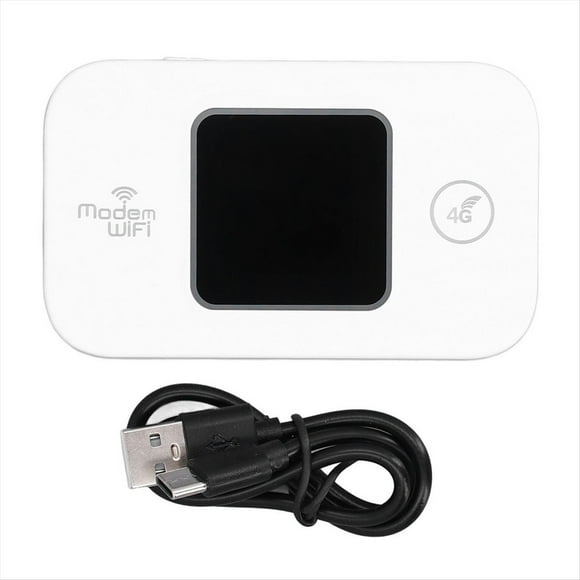Módem WiFi 4G LTE Desbloqueado, 5G, 300 Mbps, Pantalla A Color, Enrutador 4G Portátil Profesional para Portátiles y Tabletas A