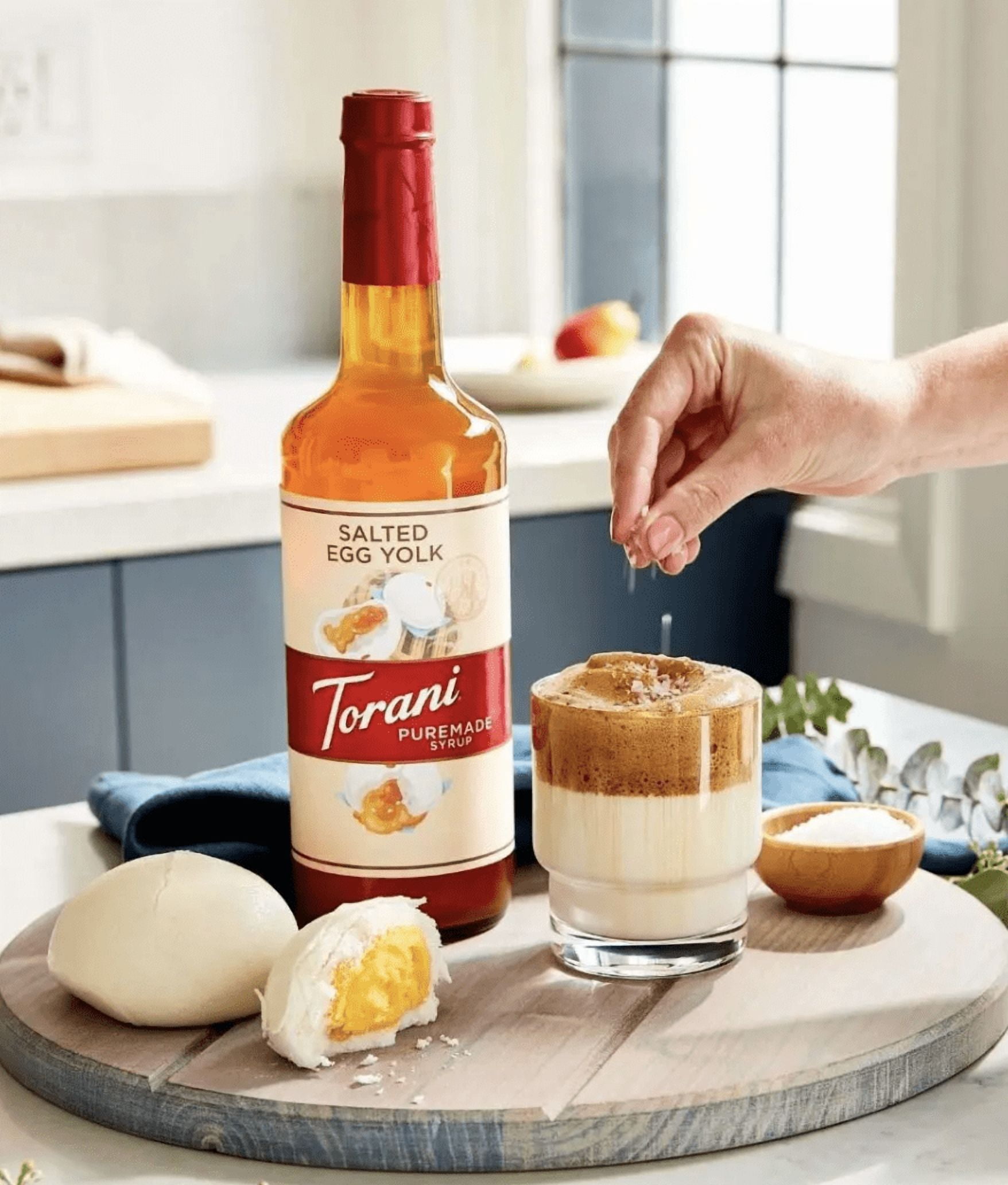 Torani Puremade Salted Egg Yolk Syrup - Bottle (750mL)
