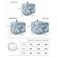 thumbnail image 3 of Blue Turtle Coastal Toaster Cover 4 Slice, Eucalyptus Leaves Botanical Dustproof Bread Machine Oven Cover with Storage Pockets, Fits Most Kitchen Toasters Protector, 3 of 5