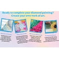 thumbnail image 4 of DIY 5D Diamond Painting Starter Kit — Full-Drill Gemstone Art — Adult Craft Kit — Home Wall Decor (12×16 Inches, Unframed),KM793-1, 4 of 6