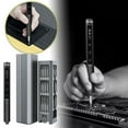 thumbnail image 1 of ERK Mini Screwdriver With Bits And Storage Precision For Electronics Mobile Phones Cameras Laptops, 1 of 6